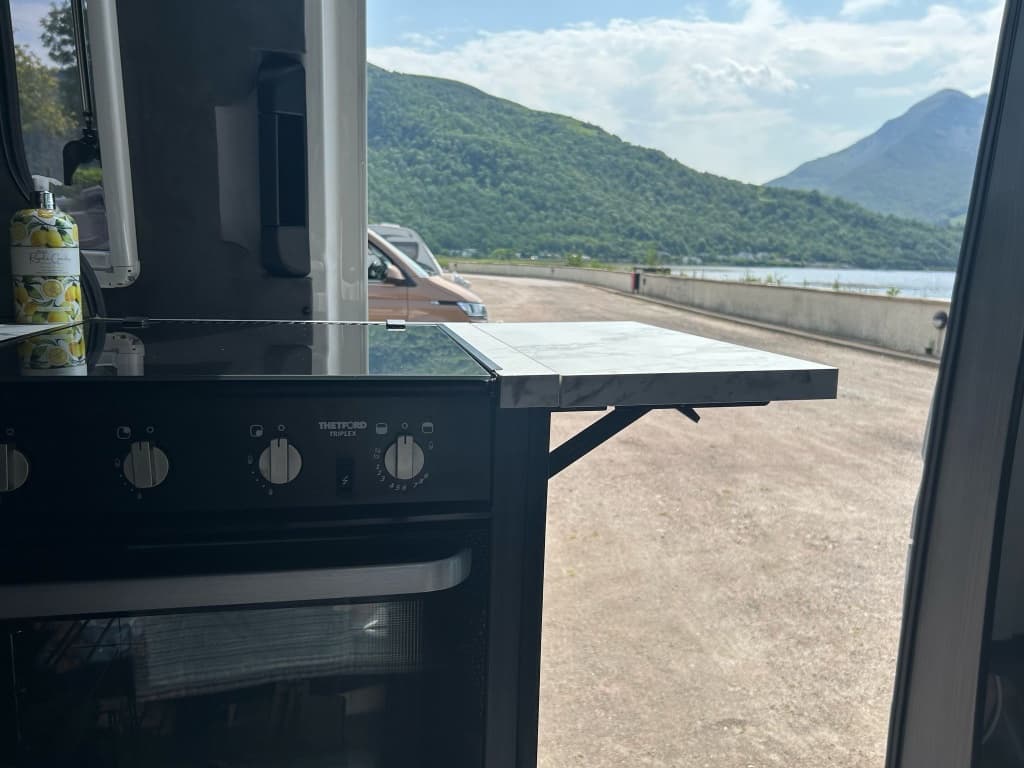 Highland Views - Mountain scenery from the kitchen